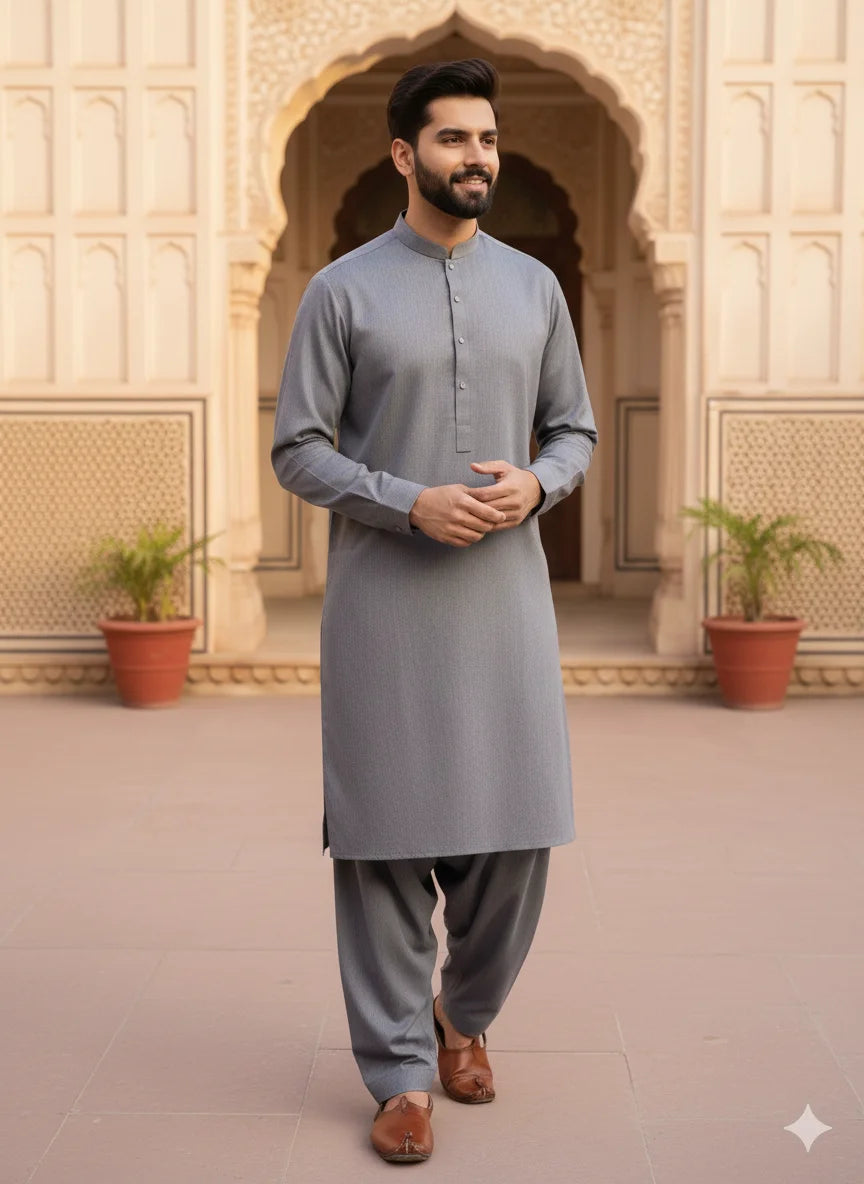 Premium Wash-n-Wear Gents Shalwar Kameez